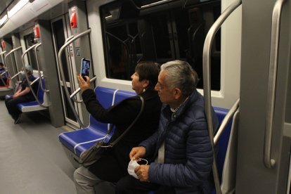 Los usuarios no desaprovecharon la oportunidad de tomarse unas selfies.