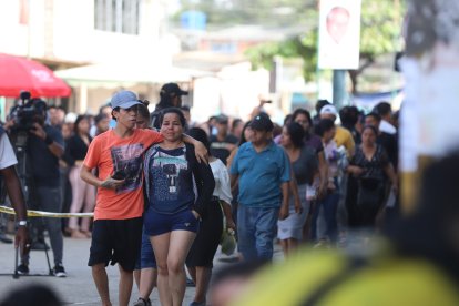 Muchos salían devastados. No creían haberlo perdido todo.