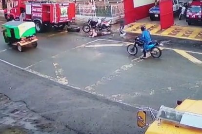 La víctima, quien resultó herido de gravedad, intentó resguardarse en la instalación.