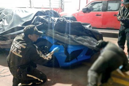 El auto implicado fue localizado por la Policía