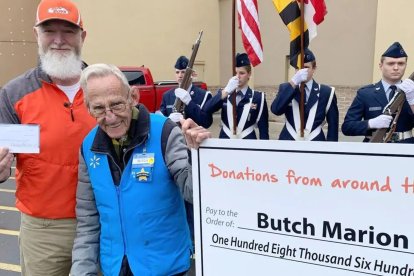 Una colecta permitió que el hombre se jubilara.