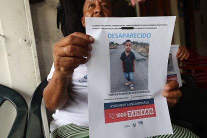 Deiker tiene 4 años y está desaparecido.