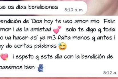 Siempre se comunican vía telefónica para contar  chismes y compartir su amor.