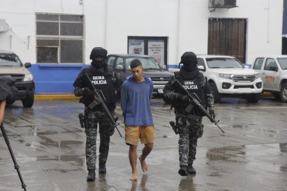 El sospechoso fue trasladado a la Unidad Judicial de Flagrancia.