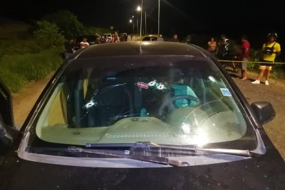 Xavier Malavé quedó sin vida frente al volante.