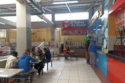 La gente que va a los mercados no es tanta y por eso los vendedores no quieren más paros.