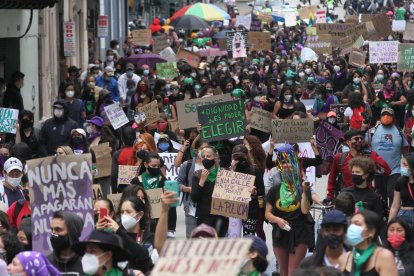 Referencial. Se prevé marchas por el 8M