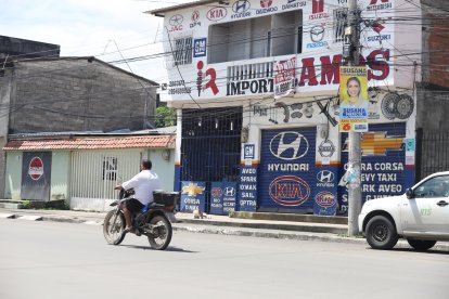 La víctima era uno de los propietarios de este negocio ubicado en el norte de Durán.