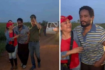 El agricultor está agradecido con Dios y su familia. Considera un milagro haber sobrevivido en la selva amazónica.