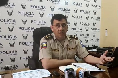 Carlos Silva, jefe subrogante de Policía de Morona Santiago.