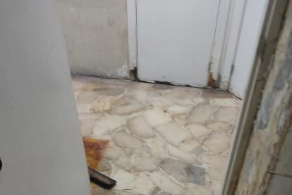 El estado de los baños.