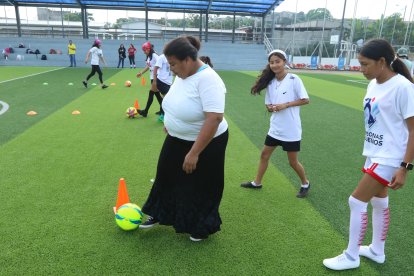 Para ellas la edad es lo de menos, lo importante es distraerse con los entrenamientos.