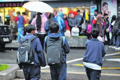 Los estudiantes temen denunciar los casos de violencia por miedo a represalias de las bandas criminales.