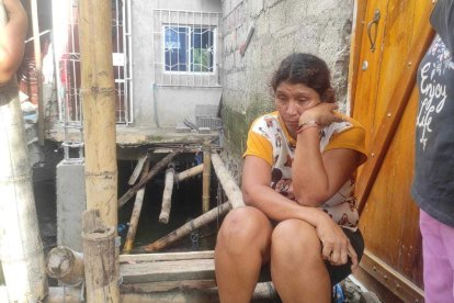 Dolores Barre perdió a cinco parientes que vivían al filo del estero.