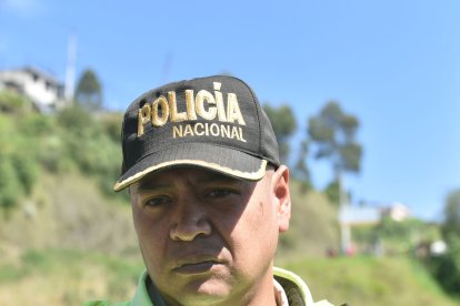 El mayor Wilmer Altamirano dijo que la víctima no tenía signos de violencia.
