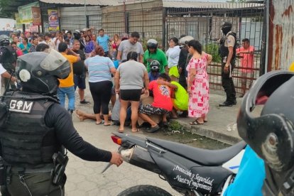 Horas antes de los atentados en contra de la Policía se suscitó un doble crimen en Milagro.