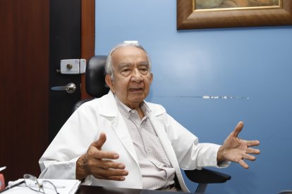 Dermatólogo Gonzalo Calero.