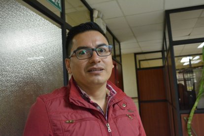 Teniente coronel Marco Proaño, jefe de la Policía Judicial de Tungurahua.