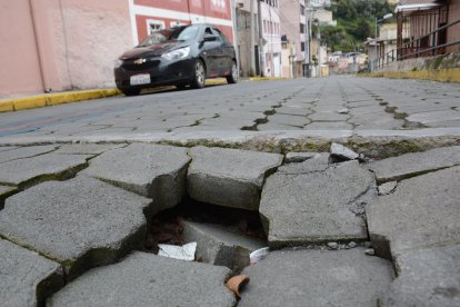 EXTRA evidenció los daños en trabajos recientes.