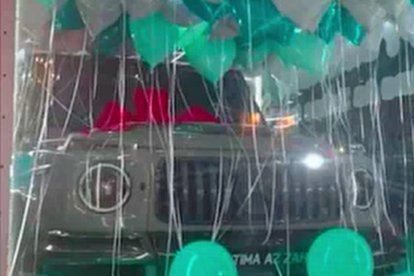 Una niña recibió un costoso vehículo en Malasia.