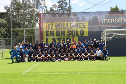 La postal de despedida de la Tricolor sub-17 que clasificó al Mundial.