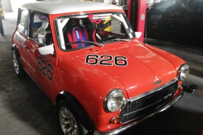 Uno de los mini Morris que estará corriendo el 13 de mayo del 2023.