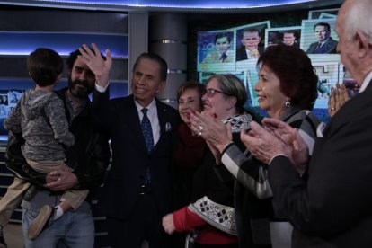 Don Alfonso le dice chao a la televisión.