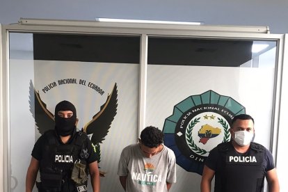 El presunto autor de la muerte de la madre de familia fue llevado a la cárcel de Turi.