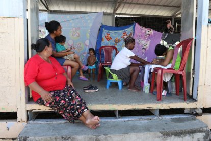Decenas de familias fueron trasladadas hacia albergues.
