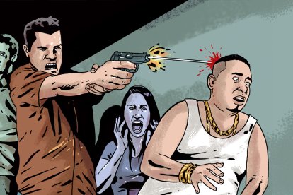 Junior Alexander Roldán Paredes fue asesinado de un disparo en el cráneo.