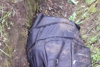 La maleta tenía una altura aproximada de un metro. El cuerpo no estaba desmembrado.