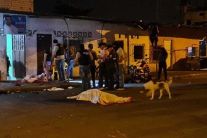 Dos de las víctimas quedaron sin vida en el sector.