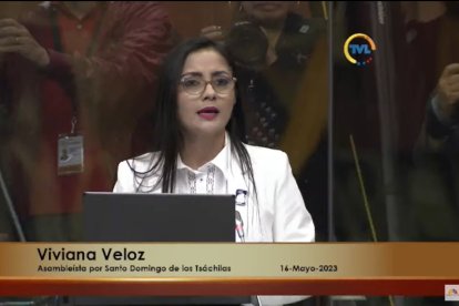 Viviana Veloz, asambleísta nacional