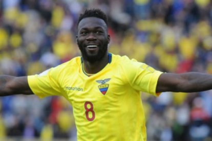 Felipe Caicedo y su pasó por la selección de Ecuador.