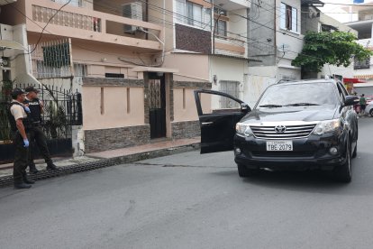 Los delincuentes abandonaron el vehículo en que llegaron a perpetrar el secuestro.