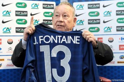 Just Fontaine, en su senectud.