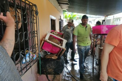 En el cantón Quinsaloma, el río Umbe provocó luto en una familia.