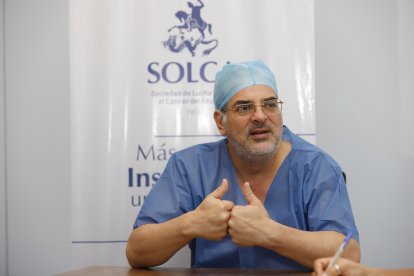 Doctor Jorge Chehab, cirujano oncólogo.