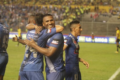 En 2015, Jorge Guagua anotó el único gol del triunfo del Bombillo.