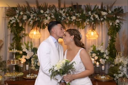 Joao Rojas y 'La Samba' Alvarado.