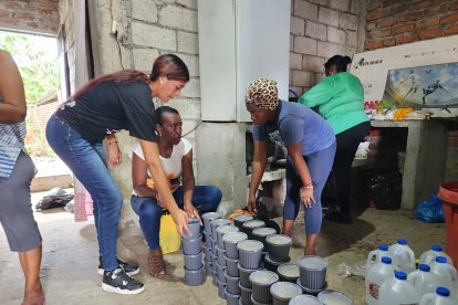 El Presidente de la República, Guillermo Lasso, visitó la zona de emergencia este martes 6 de junio.
