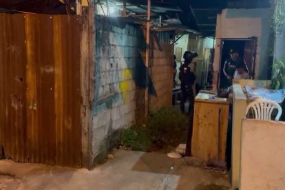 En esta casa fueron halladas las siete víctimas de secuestro.