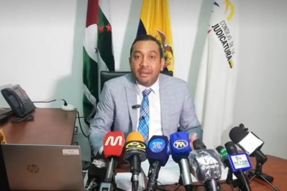 Marcelo Villegas, director provincial del Consejo de la Judicatura.