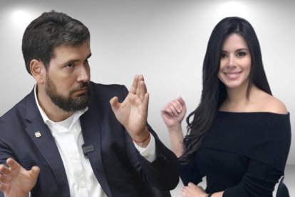 Jan Topic y su Binomio Diana Jácome.