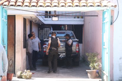 La camioneta fue ubicada mediante el sistema de rastreo.