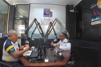 En la entrevista, Olaya había criticado las acciones del Gobierno frente a la emergencia en Esmeraldas.