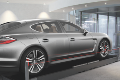 Messi puede guardar su vehículo en el interior su apartamento.