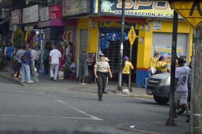 Los comerciantes se sienten en peligro por la situación que atraviesa la localidad.