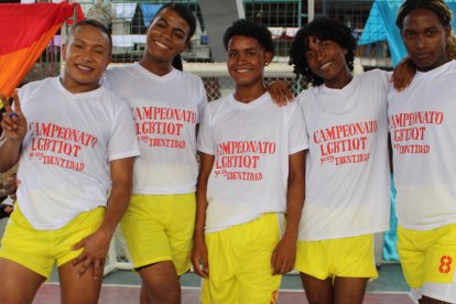 Las anfitrionas, de Quinindé, no pudieron llegar a la final.