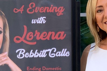 Lorena Gallo, en la actualidad. Lidera la Fundación Lorena Gallo (LGF), con la que ayuda a mujeres víctimas de abuso sexual y violencia familiar.